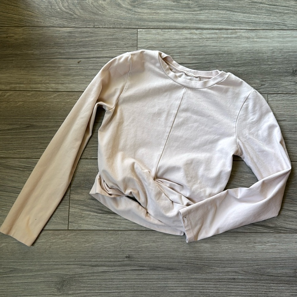 Monrow long sleeve crop top